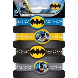 Sortido 4 Braceletes Batman