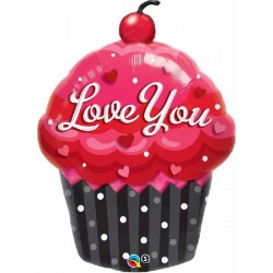 Balão Cup Cake I Love You...