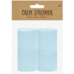 Fita Papel Crepe Azul 5 cms