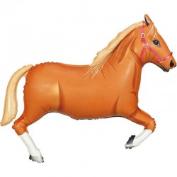 Balão Cavalo Cor Avelã