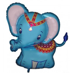 Balão Foil Elefante Azul 86...