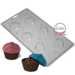 Molde de Doces e Chocolate Cupcake da Wilton 