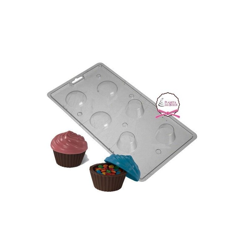 Molde de Doces e Chocolate Cupcake da Wilton 