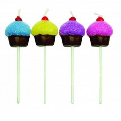 8 Velas Tema Cup Cakes