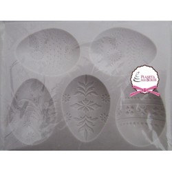 Molde Silicone Ovos Decorativos