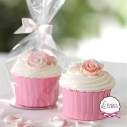 Pack de 12 Saquinhos com Base para Cup Cakes