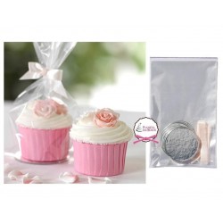 Pack de 12 Saquinhos com Base para Cup Cakes