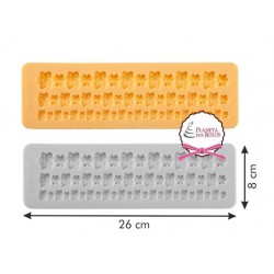 Molde Silicone Bordadura de Flores TESCOMA