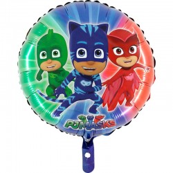 Balão Foil Redondo PJ Mask...