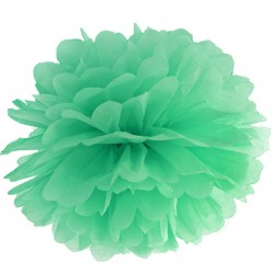 Pompom Menta  35 cms