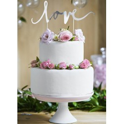 Topper Prata 17 Cms Love