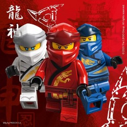 20 Guardanapos LEGO Ninjago