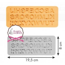 Molde de silicone alfabeto Tescoma