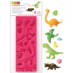 Molde Silicone Dinossauros