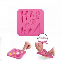 Molde Silicone Meninas