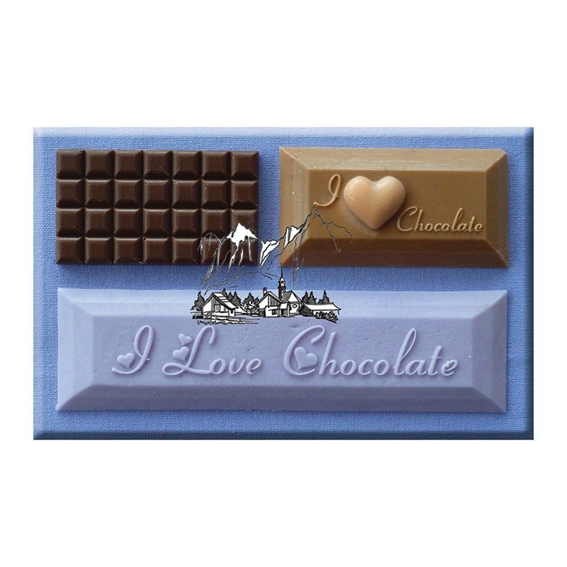 Molde Silicone I Love Chocolate