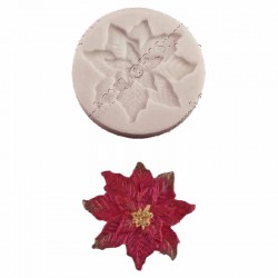 Molde Silicone Poinsettia