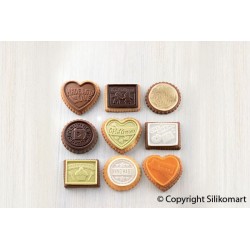 Kit de Chocolate e Bolachas Cookie Love