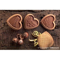 Kit de Chocolate e Bolachas Cookie Love