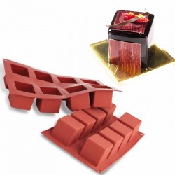 Tabuleiro Silicone CUBE