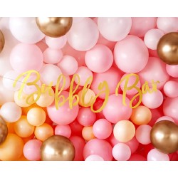 Banner Bubbly Bar Dourado...