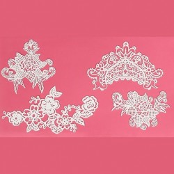 Molde Renda Comestível Sweet Lace