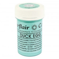 Corante em Pasta Duck Egg Blue Sugarflair -25 grs