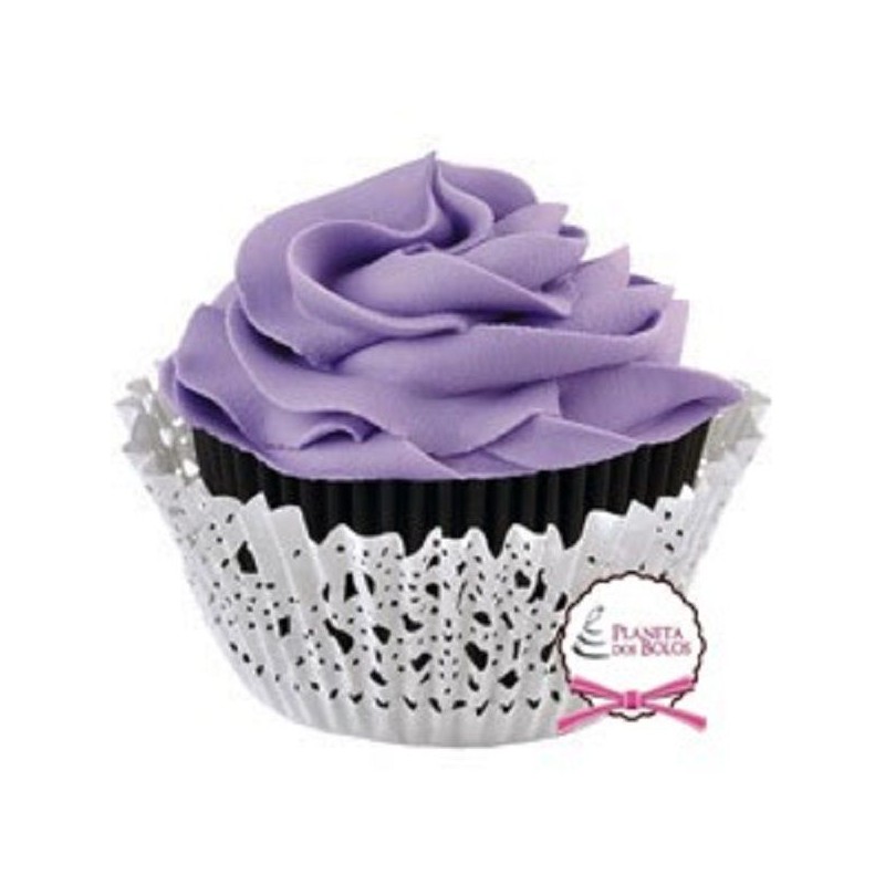 CONJ. 24 FORMAS DOILY WILTON - BRANCO/PRETO