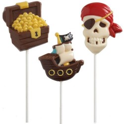 Molde de Doces Tema Piratas Wilton 