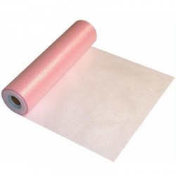 Rolo Organza Rosa Sparkle