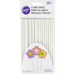 Pack 20 Sticks Bolachas Wilton 15 CMS