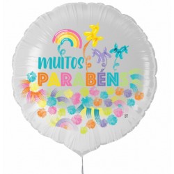 Balão Foil Muitos Parabéns...