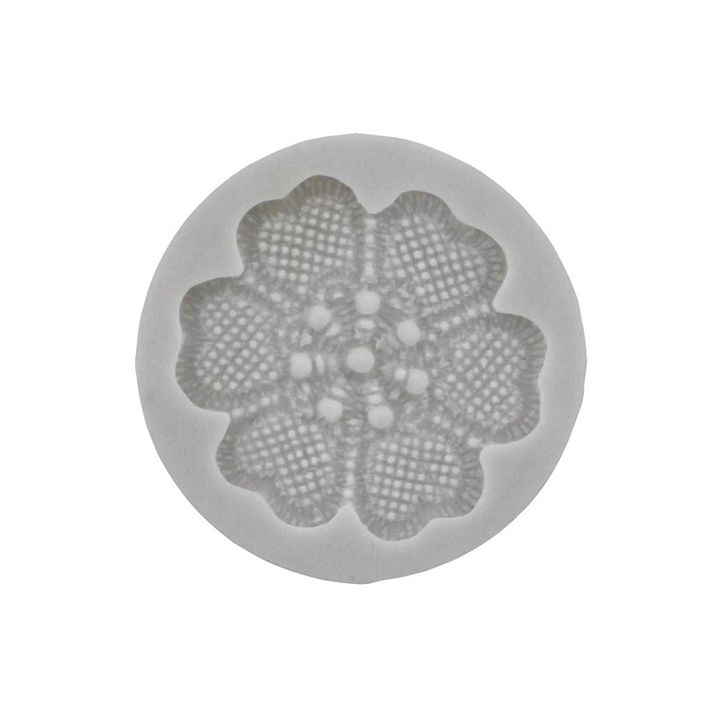 Molde Silicone Dog Rose