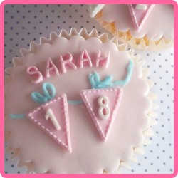 Molde Silicone Letras Bunting