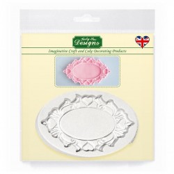 Molde de Silicone Placa Oval