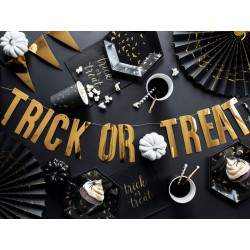 Banner Trick or Treat Dourada