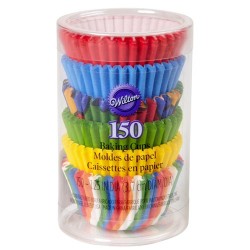 Pack de 150 Tacinhas /Invólcros Cores Primárias