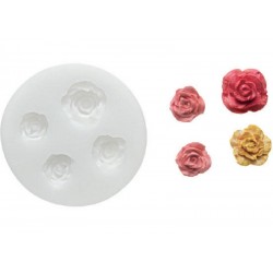 Molde Silicone Rosas 4...