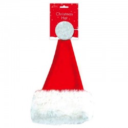 Gorro Pai Natal Peluche