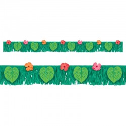 Banner Franjas com Flores e...