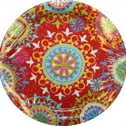 Prato Floral Hippie 18cms