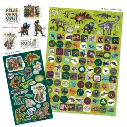 Pack Autocolantes Dinossauros