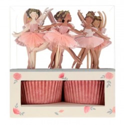 Kit Cup Cakes Bailarinas