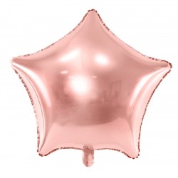 Balão Foil Estrela Rose...