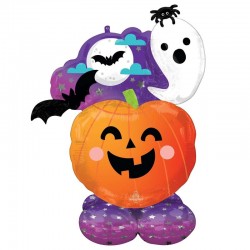 Airloonz Fun Ghost & Pumpkin