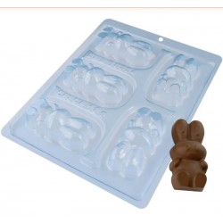 Molde 3 Partes c/ Silicone...