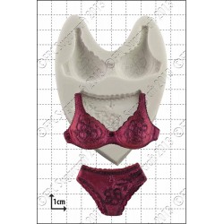 Molde Silicone Lingerie