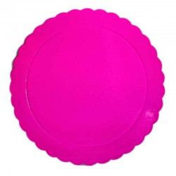 Base Redonda Rosa Forte 30 cms