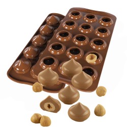 Molde Silicone Praliné Kiss