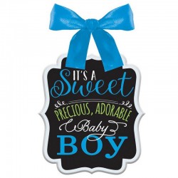 Quadro Baby Shower Baby Boy